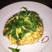 Gluten-free egg dish from Blue Fin